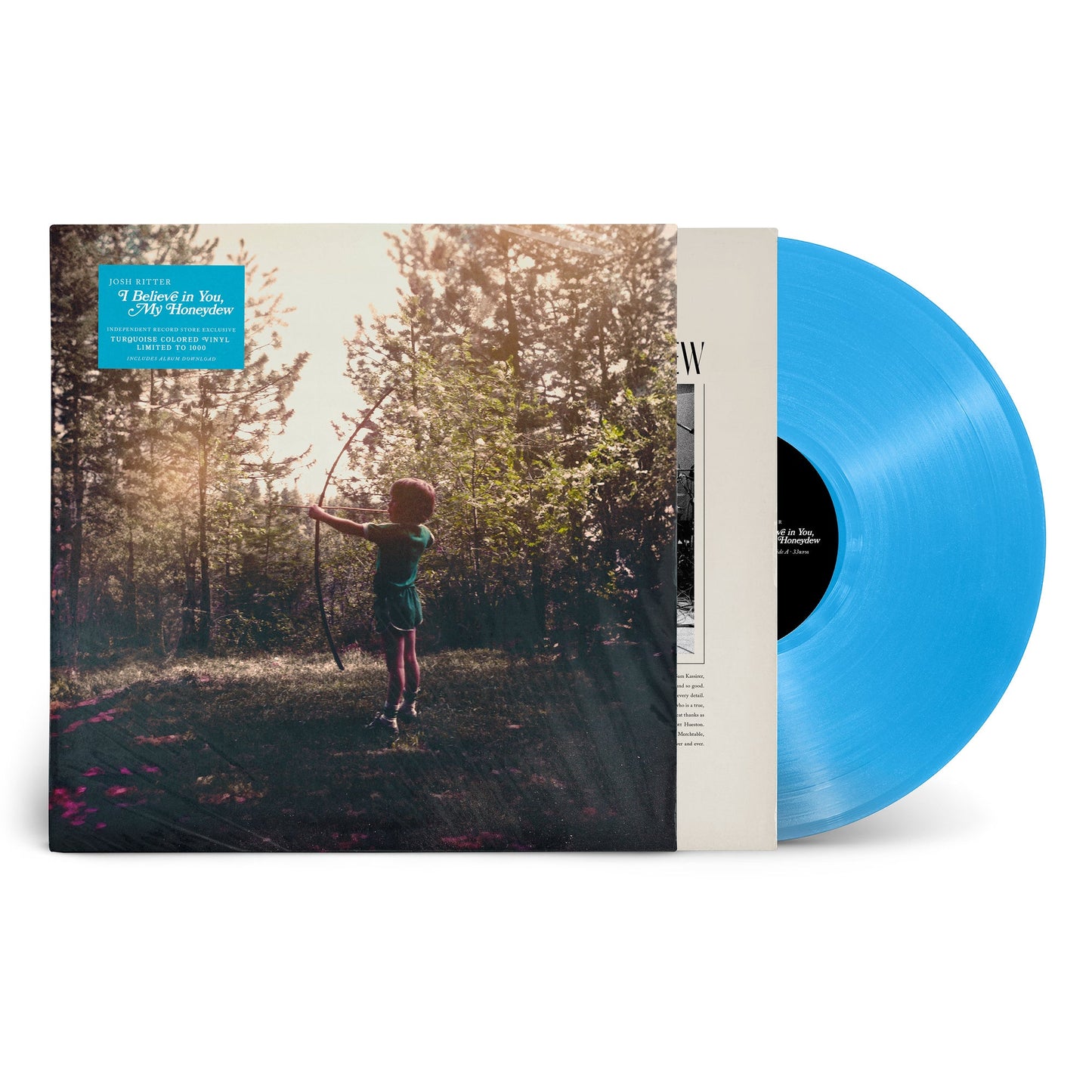 Josh Ritter- I Believe In You, My Honeydew (Indie Exclusive Turquoise Vinyl) - LP