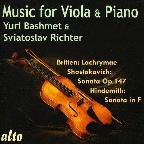 Yuri Bashmet & Sviatoslav Richter: Music for Viola & Piano  [ CD ]