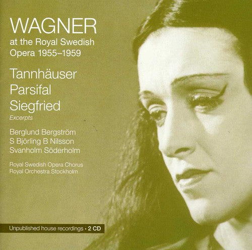 Wagner / Svanholm / Bergstrom / Ehrling / Sandberg: Wagner at the Royal Swedish Opera: 1955 - 1959  [ CD ]
