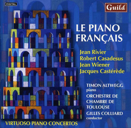Rivier / Altwegg, Timon: Piano Francais / Virtuoso Piano Concertos  [ CD ]
