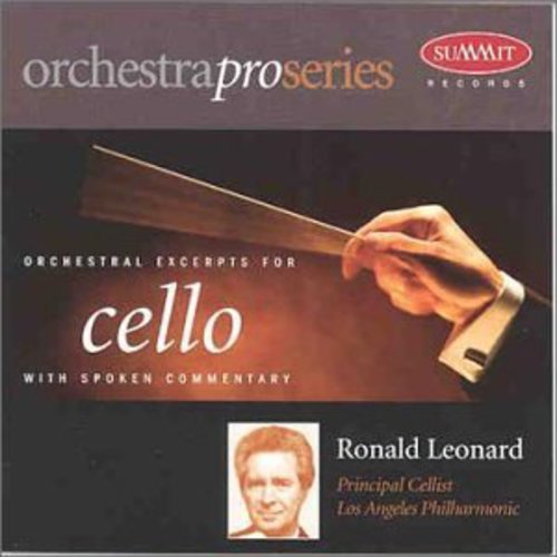 Ronald Leonard: Orchestral Excerpts for Cello  [ CD ]