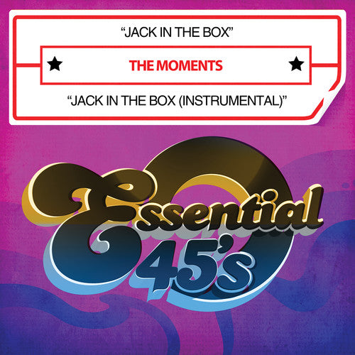 The Moments: Jack in Box / Jack in Box (Instrumental) - CD SINGLE