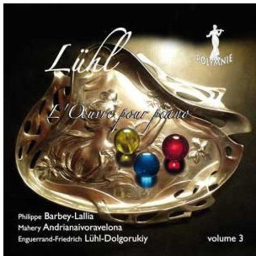 Enguerrand Luhl: Vol. 3-L'ouvre Pour Piano  [ CD ]