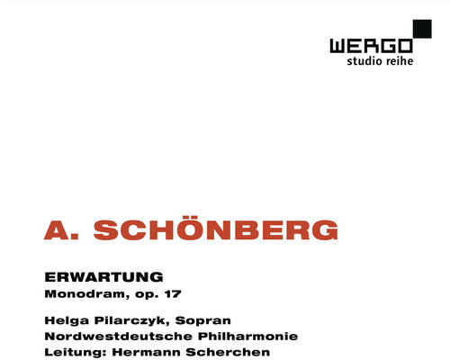 Hermann Scherchen: Erwartung Op 17  [ CD ]