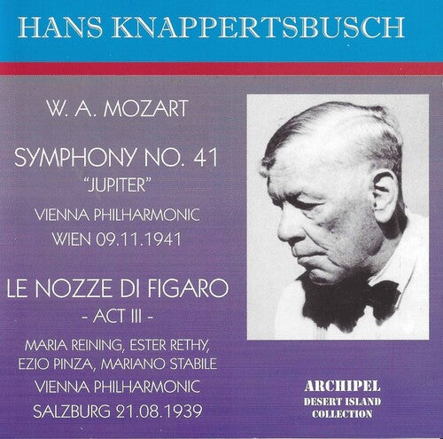 Mozart / Knappertsbusch: Sym 41 / Figaro 3.  [ CD ]