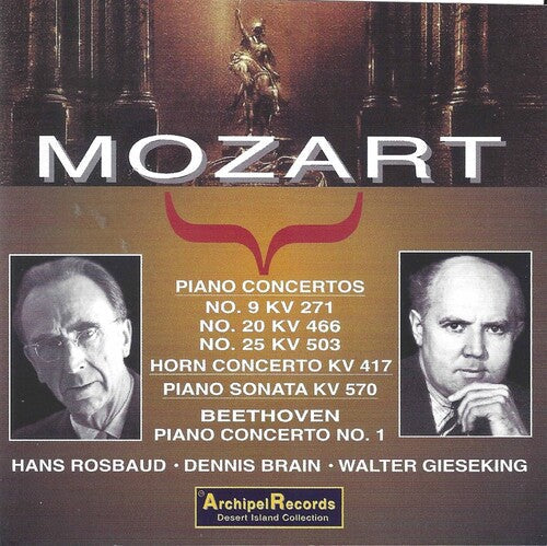 Mozart / Gieseking: Klavierkonzerte 9 20 25  [ CD ]