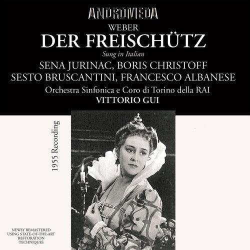 Weber / Jurinac / Christoff / Bruscantini: Der Freischutz (Sung in Italian)  [ CD ]