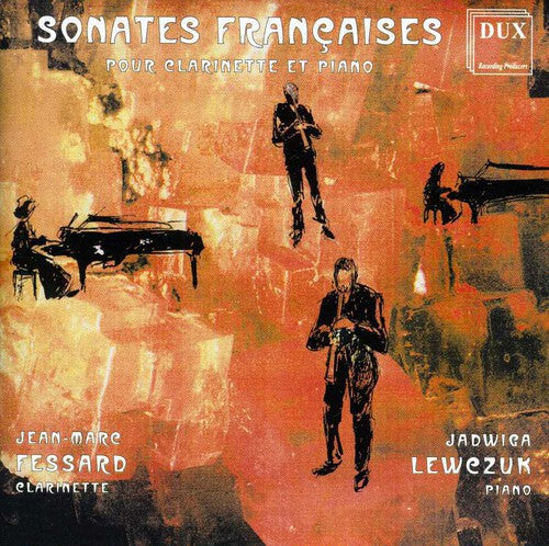 Jadwiga Lewczuk: Sonates Francaises Pour Clarinette Et Piano  [ CD ]