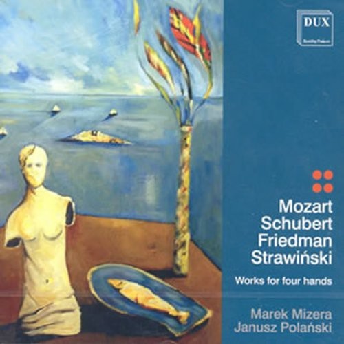 Mozart / Mizera / Polanski: Works for Four Hands  [ CD ]