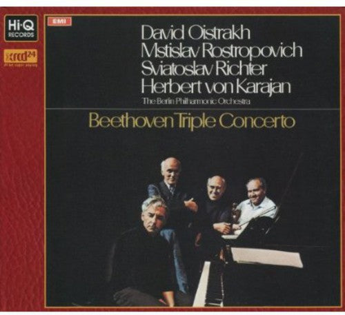 Herbert Karajan Von & the Berlin Philharmonic Orch: Beethoven Triple Concerto  [ CD ]