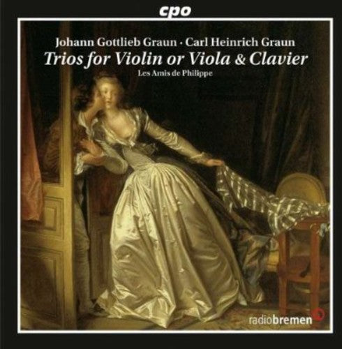 Les Amis de Philippe: Trios for Violin or Viola & Clavier  [ CD ]