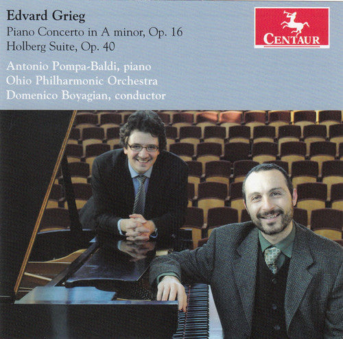 E. Grieg: Piano Concerto in A minor Op 16 / Holberg Suite Op  [ CD ]