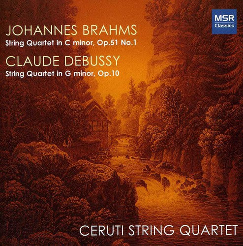 J. Brahms: Ceruti String Quartet Plays Brahms & Debussy  [ CD ]