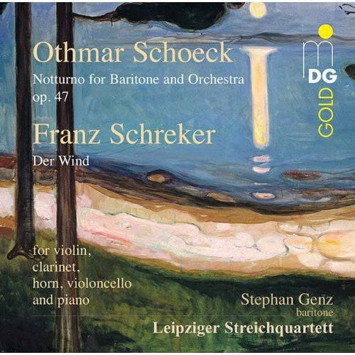 Stephan Genz: Notturno for Baritone & Orchestra Op 47 / Der Wind  [ CD ]