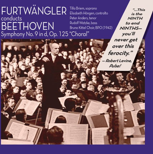 Wilhelm Furtwängler: Symphony No 9 in D  [ CD ]