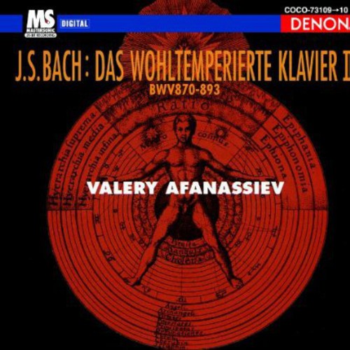 Valery Afanassiev: Bach: Das Wohltemperierte Klavier 2  [ CD ]