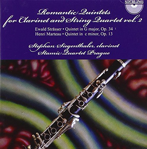 Stephan Siegenthaler: Romantic Quintets for Clarinet and String Quintet  [ CD ]