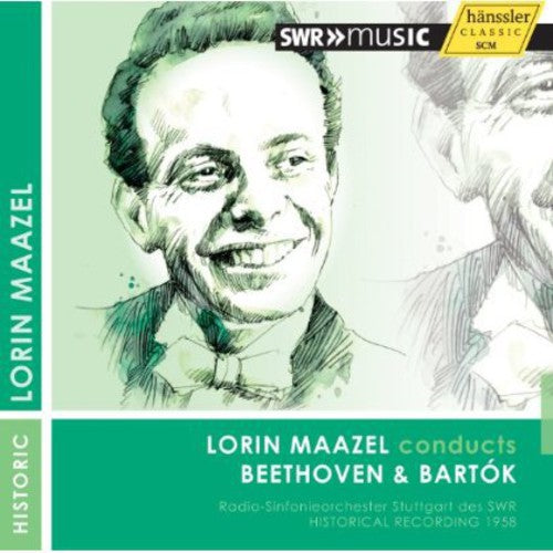 Lorin Maazel: Lorin Maazel Conducts Beethoven & Bartok  [ CD ]