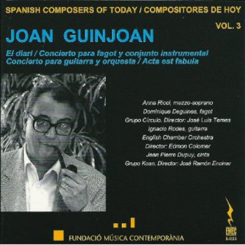 Guinjoan / Ricci / English Chamber Orch / Encinar: Spanish Composers of Today 3  [ CD ]
