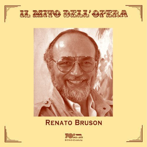 Renato Bruson: Il Mito Dell'opera  [ CD ]