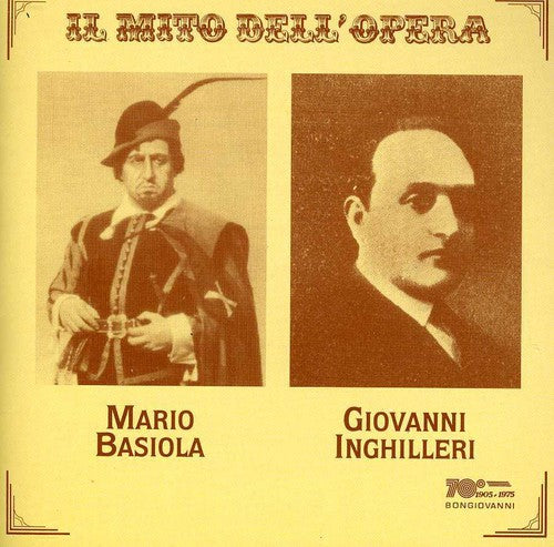 Basiola, Mario / Inghilleri, Giovanni: Arias  [ CD ]