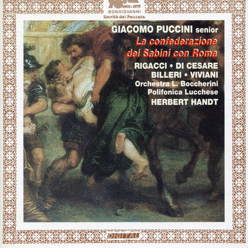 Puccini (Giacomo, Senior) / Billeri / Handt Et Al: La Confederazione Dei Sabini Con Roma  [ CD ]