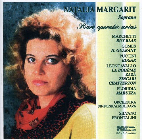 Natalia Margarit: Rare Operatic Arias  [ CD ]