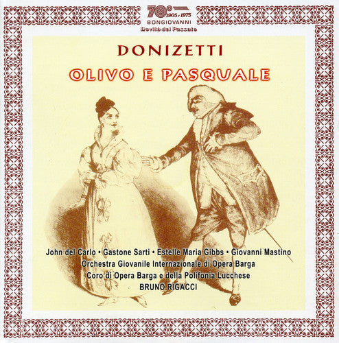 Gaetano Donizetti: Olivo E Pasquale  [ CD ]