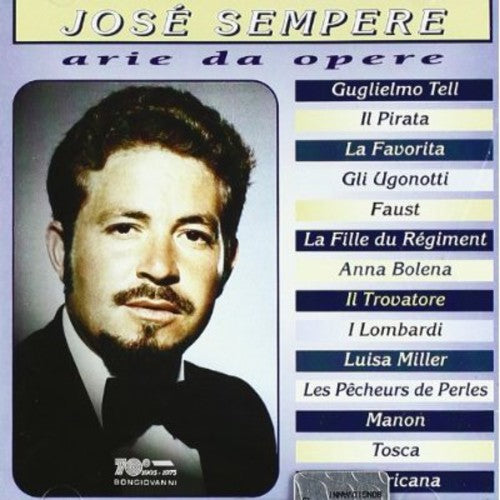 Sempere / Rossini / Verdi / Fores / Estevez: Jose Sempere  [ CD ]