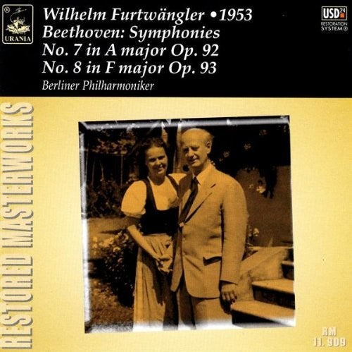 Wilhelm Furtwängler: Symphonies 7-8  [ CD ]
