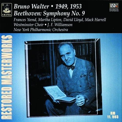 Bruno Walter: Symphony 9  [ CD ]