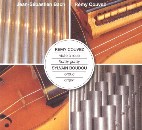 Sylvain Boudou: Hurdy Gurdy & Organ Play JS Bach  [ CD ]