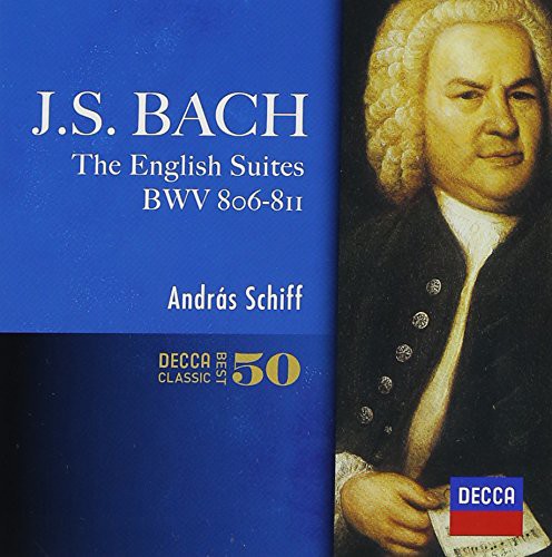 Andras Schiff: J.S.Bach: English Suites  [ CD ]