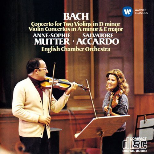 Anne-Sophie Mutter: Bach: Concerto for Two Violins in D  [ CD ]