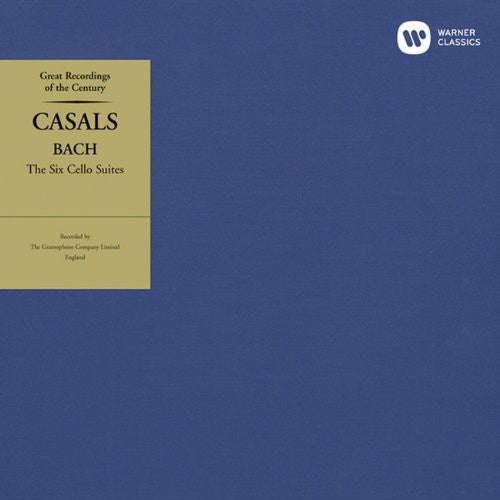 Pablo Casals: J.S.Bach: Unacconpanied Cello Suites  [ CD ]