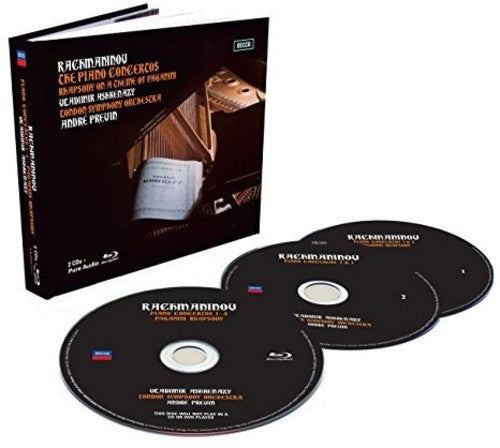 Vladimir Ashkenazy: Rachmaninoff Piano Concertos  [ CD ]