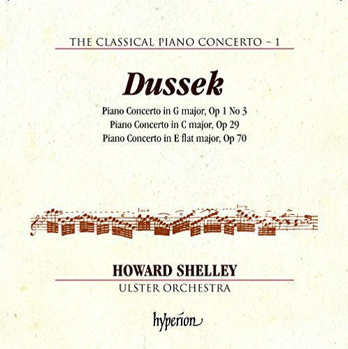 Dussek / Shelley / Ulster Orchestra: Classical Pno Con 1  [ CD ]