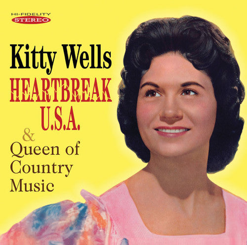 Kitty Wells: Heartbreak U.S.A. & Queen of Country Music  [ CD ]