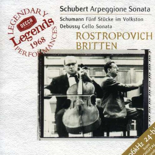 Mstislav Rostropovich: Arpeggione Sonata / Funf Stucke Im Volkston  [ CD ]