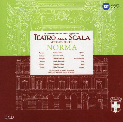 Bellini / Callas / Ludwig / Corelli / Chorus: Norma (1960)  [ CD ]