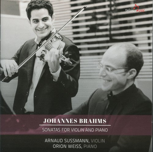 Brahms / Sussmann / Weiss: Sons for VLN & Pno  [ CD ]