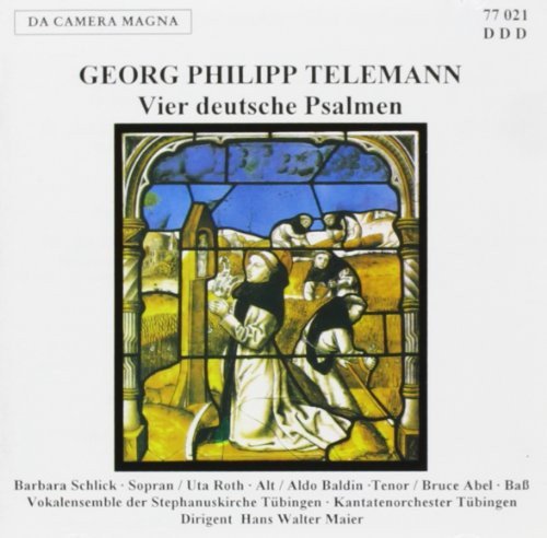 Telemann / Schlick / Roth / Baldin / Abel: 4 German Psalms  [ CD ]
