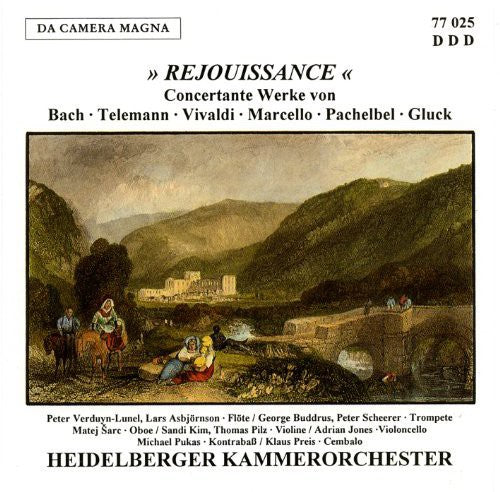 Bach / Gluck / Marcello / Vivaldi: Rejouissance (Konzertante Werk)  [ CD ]