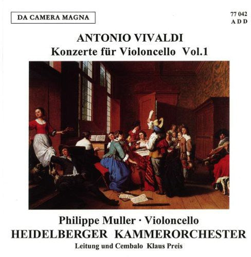 Vivaldi / Muller / Heidelberger: Konzerte Fur Violon Cello 1  [ CD ]