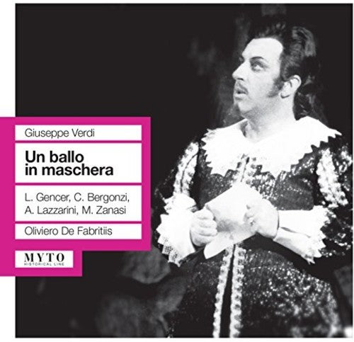 Verdi / Gencer / Bergonzi / Lazzarini / Fabritis: Un Ballo in Maschera  [ CD ]