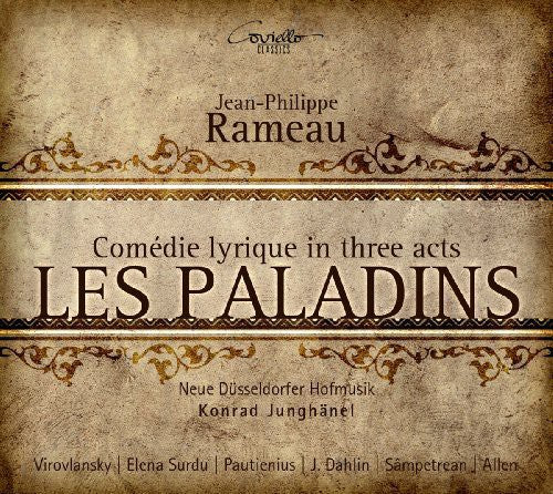 Rameau / Virovlansky / Surdu / Junghanel: Les Paladins  [ CD ]
