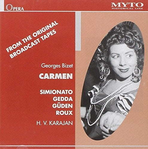 Bizet / Simionato / Gedda / Guden / Roux / Karajan: Carmen  [ CD ]