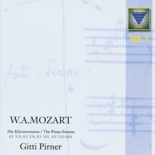 Mozart / Pirner: Complete Pno Sons 1  [ CD ]