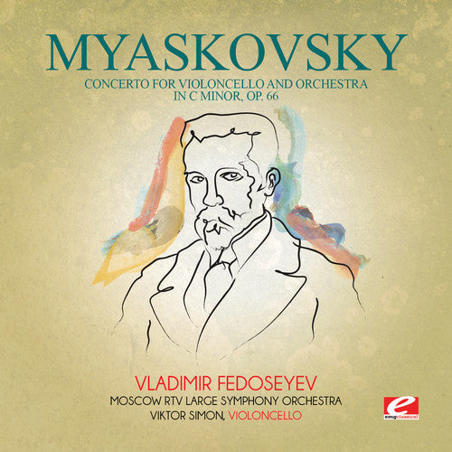 Nikolay Myaskovsky: Myaskovsky: Concerto for Violoncello and Orchestra  [ CD ]
