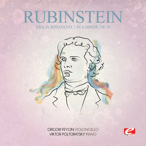Rubinstein: Violin Sonata 2 in a Min 19  [ CD ]